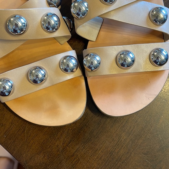 Marc Fisher Womens 8.5 M Prisca Ball-Studded Espadrille Sandals - Picture 4 of 6